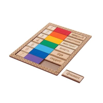 Обучающий планшет "Цвета радуги"  2070009 галерея 1