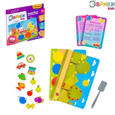 Волшебная магнитная игра "Форма, цвет, узор" 2739993 галерея 1