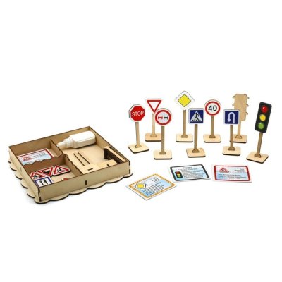 Набор дорожных знаков с карточками 3308663 галерея 3