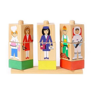 Кубики на палочке "Профессии" 893154 галерея 1