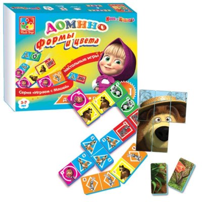 Комплект настольных игр Маша и медведь 9771 галерея 1