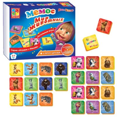 Комплект настольных игр Маша и медведь 9771 галерея 2
