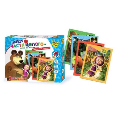 Развивающий комплект "Игры на магнитах с Машей" 9530 галерея 3
