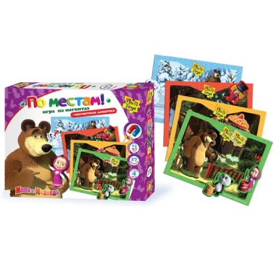 Развивающий комплект "Игры на магнитах с Машей" 9530 галерея 2