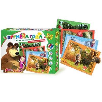 Развивающий комплект "Игры на магнитах с Машей" 9530 галерея 4