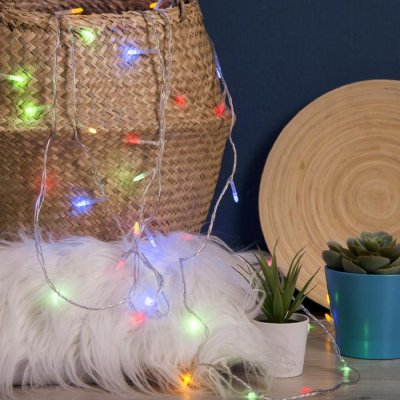 НИТЬ, 5 м. “Игла”, Н.С. LED-50-220V, 8 режимов, МУЛЬТИ       