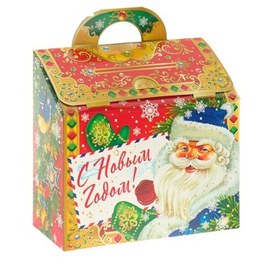 Сладкий Новогодний подарок "Посылка Деда Мороза", 400 г