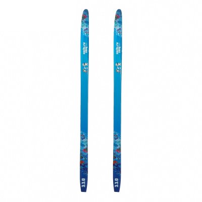 Лыжи пластиковые БРЕНД ЦСТ step 110 см, цвет МИКС