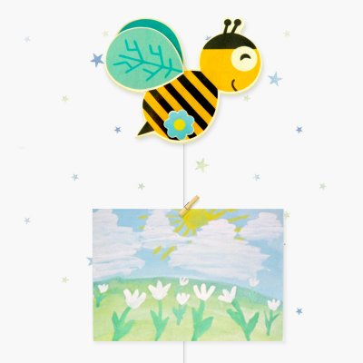 Крепление для рисунков с тросом "Пчела"