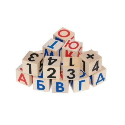 Комплект из 140 развивающих кубиков 9481 галерея 4