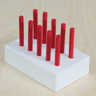 Счетный набор из дерева (в комплекте брусок для счетных палочек) 9664 галерея 3