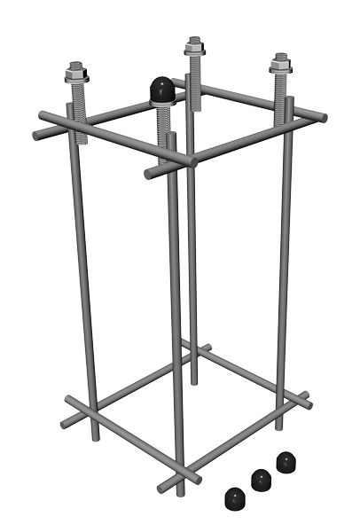 Закладная деталь для тренажера на 4 крепления Т066Z