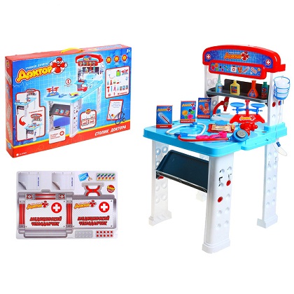 Игровой набор "Столик доктора" (16предметов) 1041364