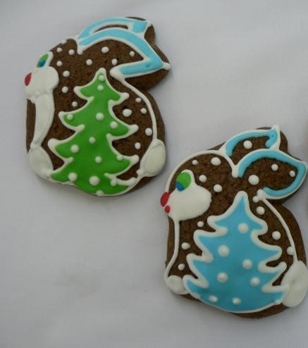 Пряник ассорти "Зайчик новогодний" 4610017031100