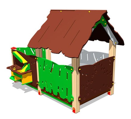 Домик «Хижина с кухней»