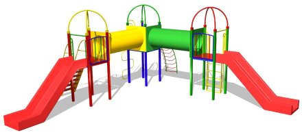 Детский игровой комплекс «Черный носорог»