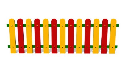 Ограждение детской площадки «Спектр»