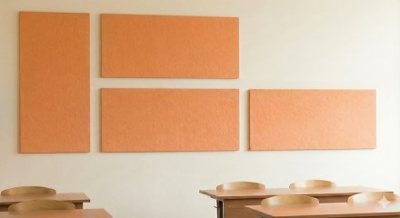 Комплект акустических войлочных стендов "Ветер пустыни"