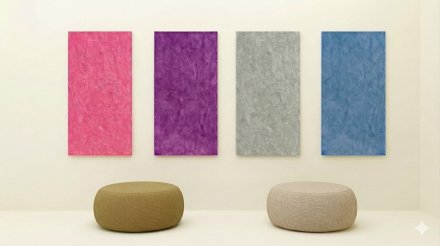 Комплект акустических войлочных стендов "Яркий квартет"