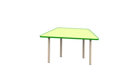 Стол трапеция на рег. ножках 
