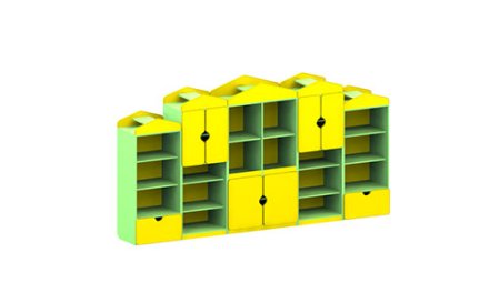 Стенка "Домик"