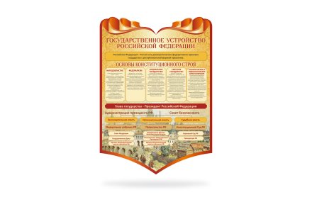 Стенд "Государственное устройство РФ"
