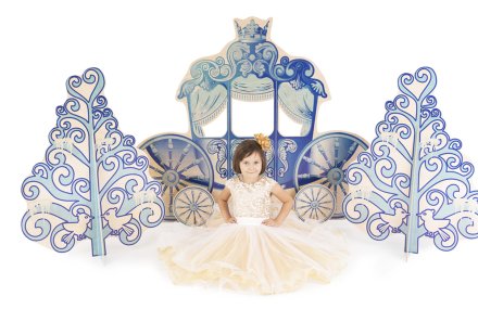Комплект декораций У кареты Снежной королевы