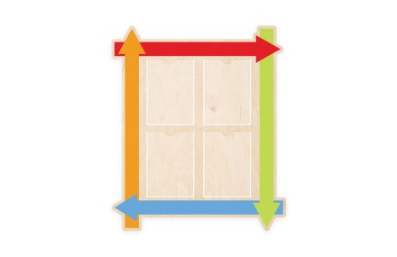Информационный стенд "Стрелки" Премиум-класса