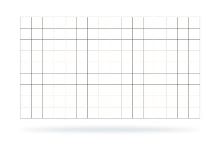 Магнитно-маркерное панно "Клетка" для обучения грамоте и счету