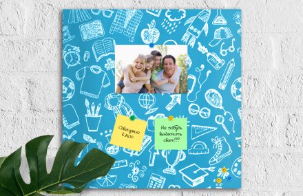 Базовая магнитная панель 50х50 принт "Boy"