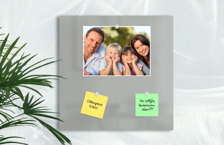 Базовая магнитная панель 25х25 светло-серая