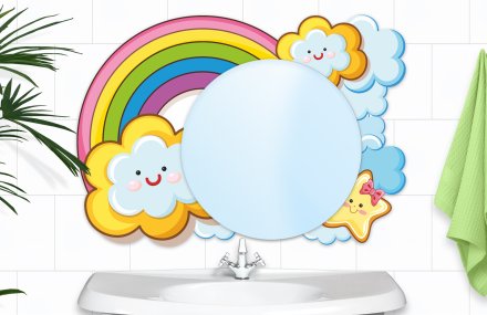 Зеркало "Радужное Небо"