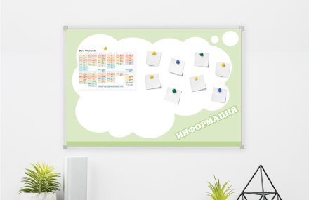 Рамка для доски 90x60 cм “Информация“