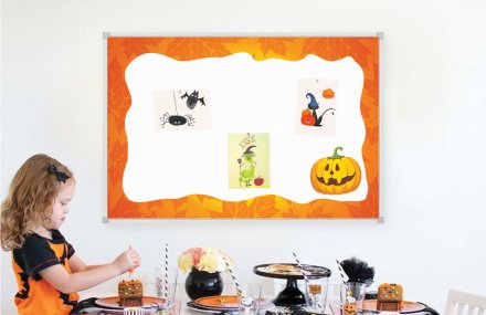 Рамка для доски 90x60 cм “Веселая Тыква“