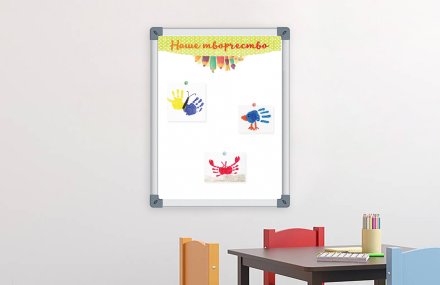 Веселый заголовок "Наше творчество" 90х27 см