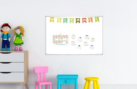 Веселый заголовок "Welcome" 90х15 см