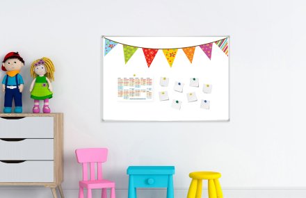 Веселый заголовок "Веселые Флажки" 90х21см