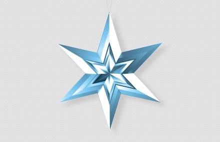 Звезда-в-звезде-синий-металлик