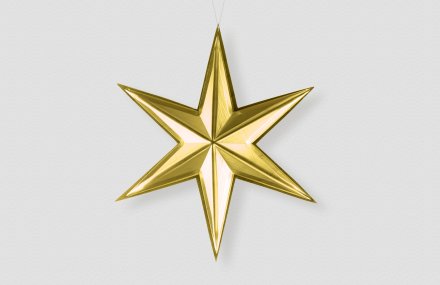 Звезда-остроконечная-золото