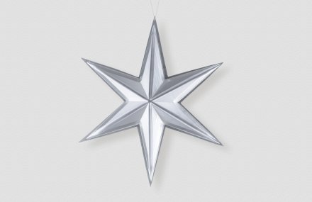 Звезда-остроконечная-серебро