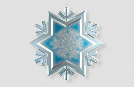 Снежинка-иней