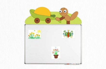 Декорация для магнитной доски 120х90см "Муравей"