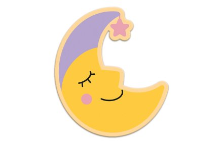 Декорация "Луна" 41х46 см