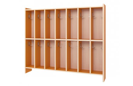 Шкаф для полотенец 14 местный