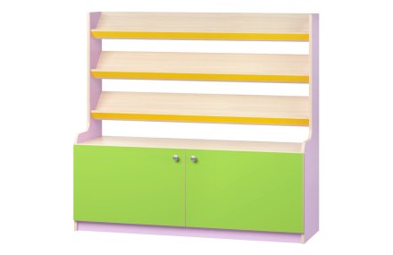 Книжный уголок (с дверьми)