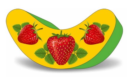 Качалка "Клубнички"