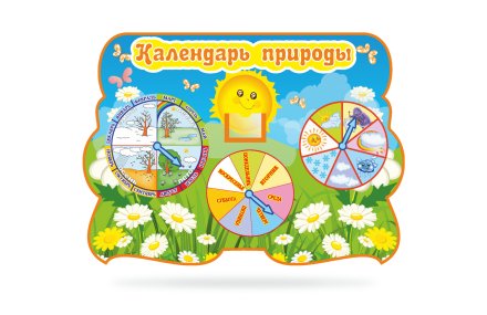 Календарь природы из набора "Ромашка"