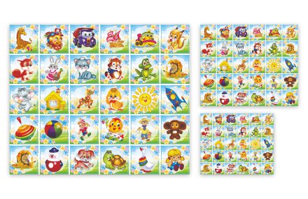 Комплект маркировочных наклеек для группы "Зайки"