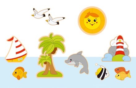 Комплект декораций "Острова"