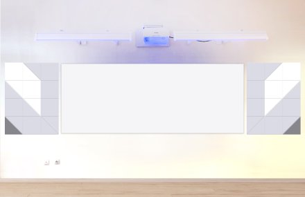 Оформление зоны доски "Абстракция"